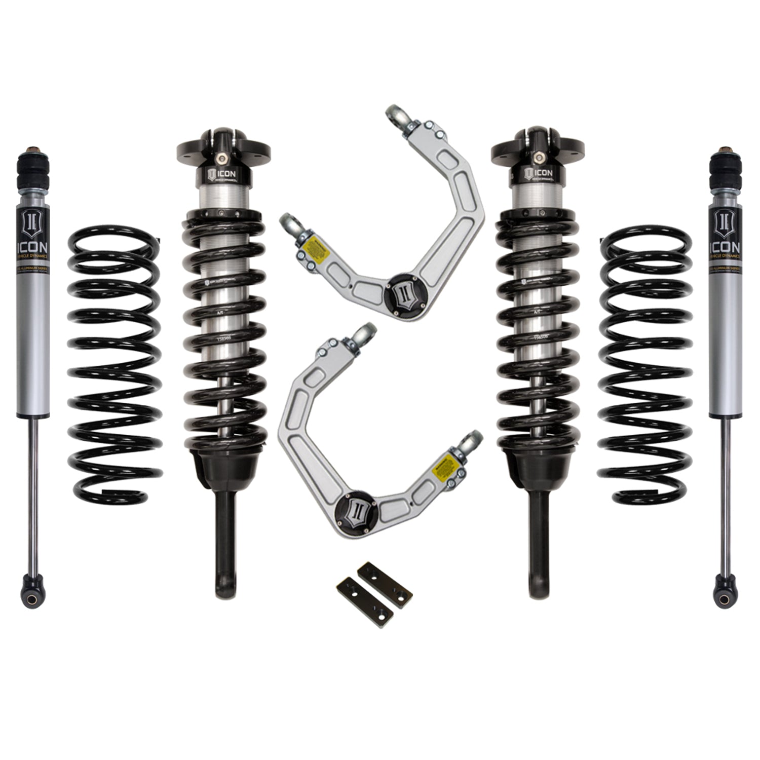 0-3.5in Stage 2 Suspension System w/Billet Uca <br> 10-24 Toyota 4Runner 10-14 FJ Cruiser