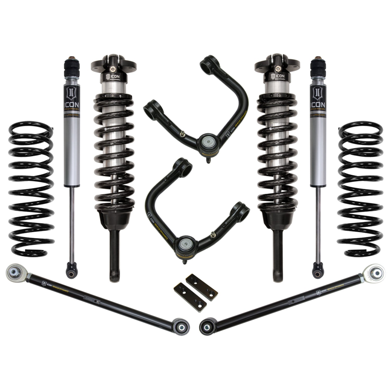 0-3.5in Stage 3 Suspension System w/Tubular Uca <br> 03-09 Toyota 4Runner 07-09 FJ Cruiser