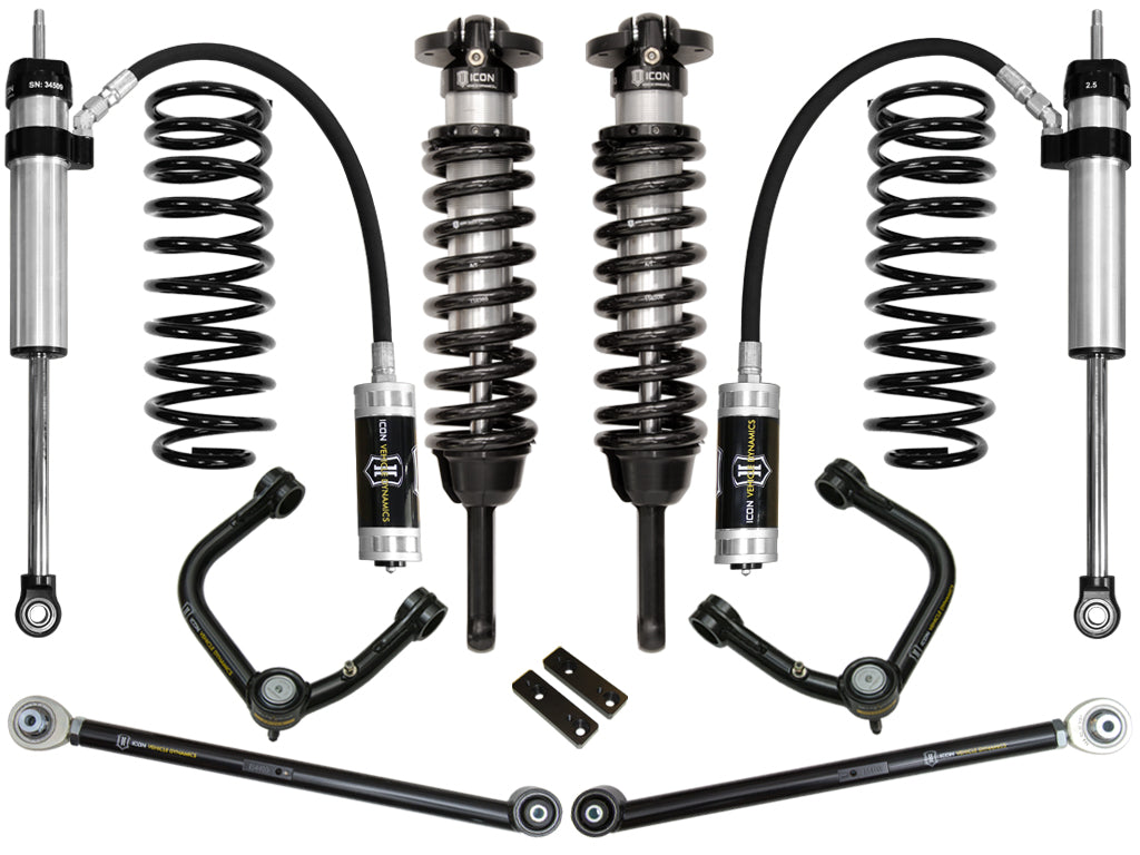0-3.5in Stage 4 Suspension System w/Tubular Uca <br> 10-24 Toyota 4Runner 10-14 FJ Cruiser