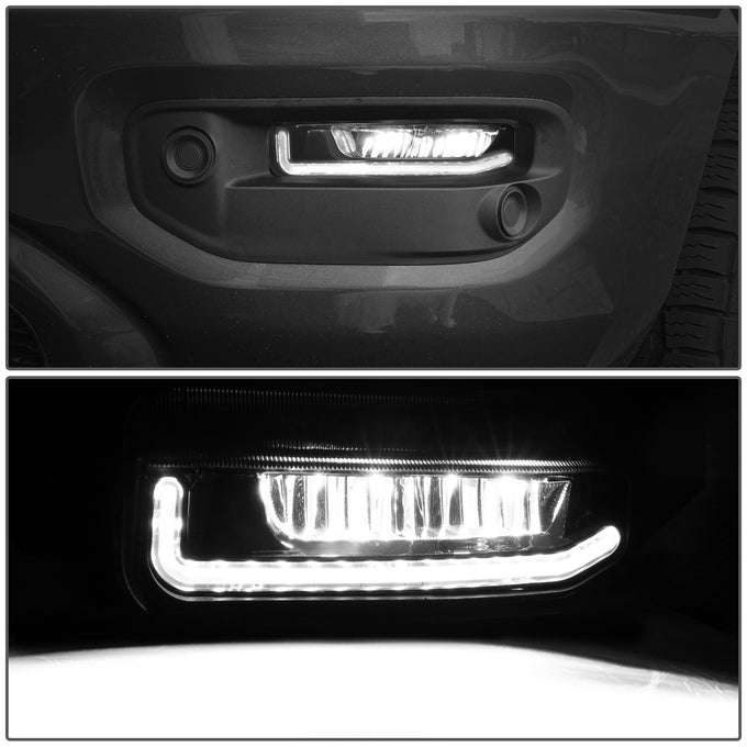 LED DRL Sequential Fog Lights (Left & Right) <BR>19-20 Ram 1500, 2500, 19-22 3500