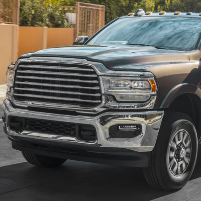 LED DRL Sequential Fog Lights (Left & Right) <BR>19-20 Ram 1500, 2500, 19-22 3500