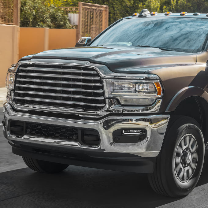 LED DRL Sequential Fog Lights (Left & Right) <BR>19-20 Ram 1500, 2500, 19-22 3500