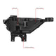 LED DRL Turn Signal Black Projector Fog Lights<br>21-23 Ford F150