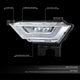 Chrome LED DRL Fog Lights <br>21-23 Ford F-150