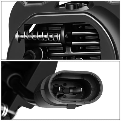 Chrome Housing Fog Light White LED<br>20-23 Jeep Gladiator, 18-26 Wrangler
