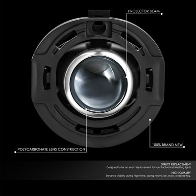 Projector Beam Housing Fog Lamps <br> 11-14 Dodge Challenger Charger, Chrysler 300