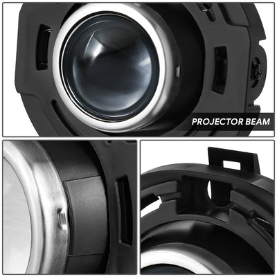Projector Beam Housing Fog Lamps <br> 11-14 Dodge Challenger Charger, Chrysler 300