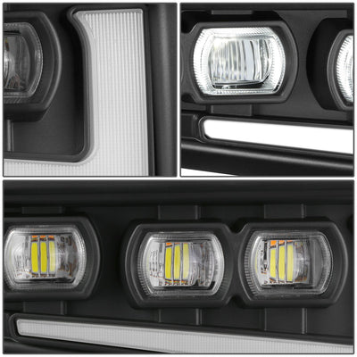 LED DRL Projector Fog lights <br>21-25 Ford Bronco