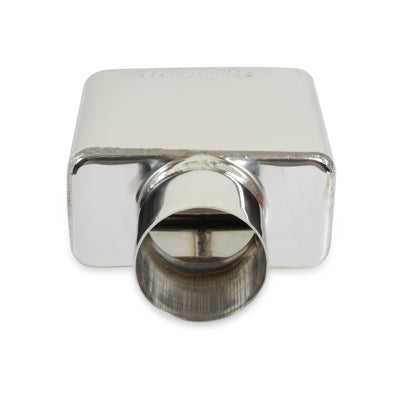 Flowmaster Exhaust Tip<br>3.0 x 5.5 Polished Angle Rolled Edge Fits 2.5 in.Tubing