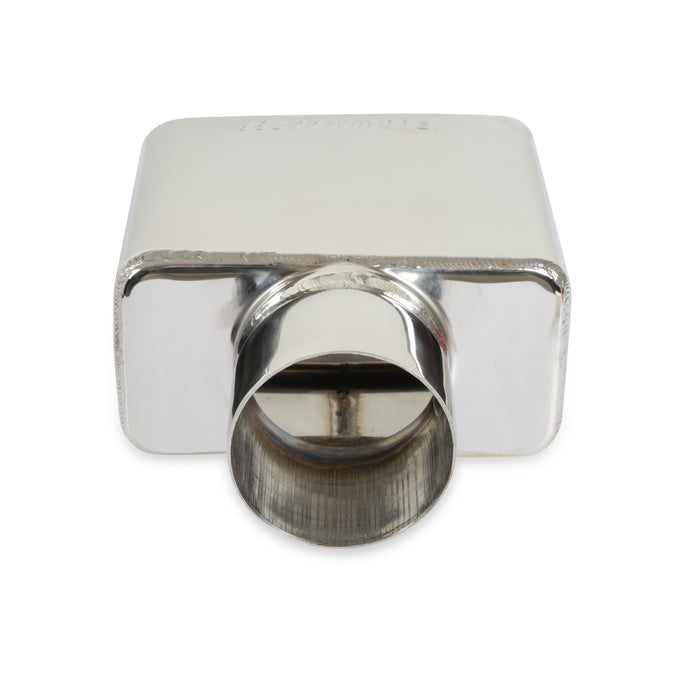 Flowmaster Exhaust Tip<br>3.0 x 5.5 Polished Angle Rolled Edge Fits 2.5 in.Tubing