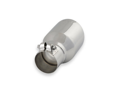 Flowmaster Exhaust Tip<br>4.00 in. Rolled Angle Polished SS Fits 2.50 in. Tubing
