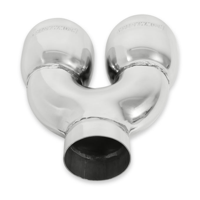 Flowmaster Exhaust Tip<br>Dual 3.5 in. Rolled Angle Polished SS