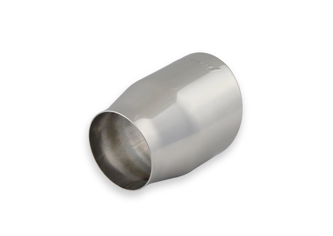Flowmaster Exhaust Tip<br>4.00 in. Rolled Angle Polished SS Fits 3.00 in. Tubing
