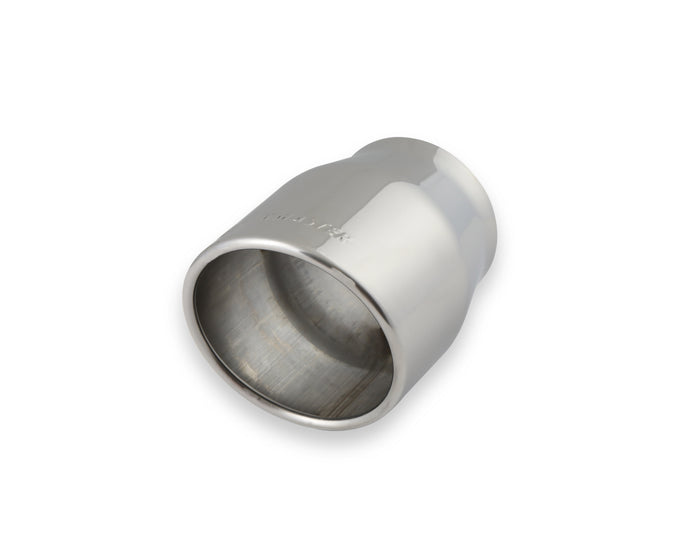 Flowmaster Exhaust Tip<br>4.00 in. Rolled Angle Polished SS Fits 3.00 in. Tubing