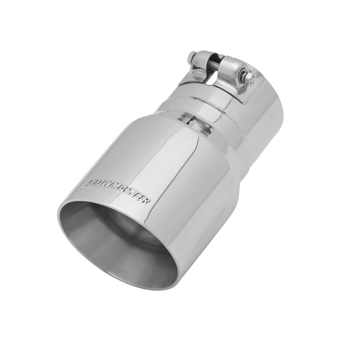 Flowmaster Exhaust Tip<br>4.00 in. Angle Cut Polished SS Fits 3.00 in. Tubing