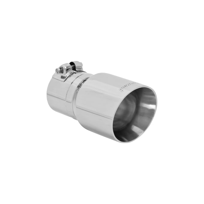 Flowmaster Exhaust Tip<br>4.00 in. Angle Cut Polished SS Fits 3.00 in. Tubing