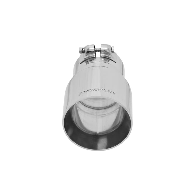 Flowmaster Exhaust Tip<br>4.00 in. Angle Cut Polished SS Fits 3.00 in. Tubing