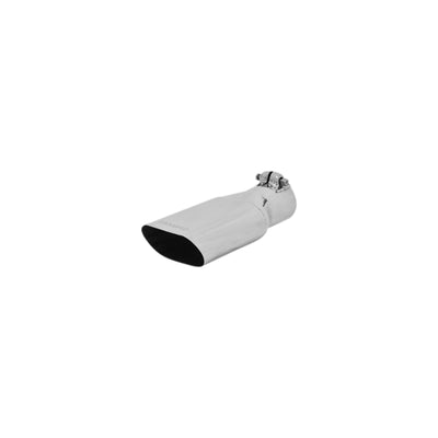 Flowmaster Exhaust Tip<br>4.25 x 2.25 in. Oval Polished SS Fits 2.50 in. Tubing