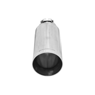 Flowmaster Exhaust Tip<br>4.00 in. Angle Cut Polished SS Fits 3.00 in. Tubing