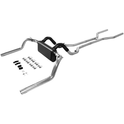 American Thunder Crossmember-Back Exhaust System<br>68 Chevy II, 67-74 Chevy Camaro Nova, Pontiac Firebird