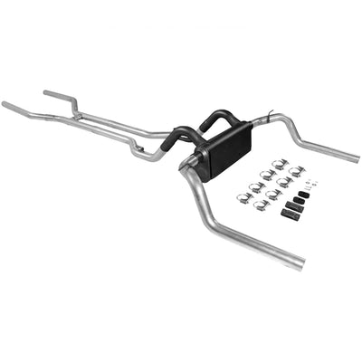 American Thunder Crossmember-Back Exhaust System<br>68 Chevy II, 67-74 Chevy Camaro Nova, Pontiac Firebird