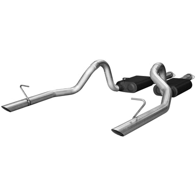 Flowmaster American Thunder Cat-back Exhaust System<br>86-93 Ford Mustang