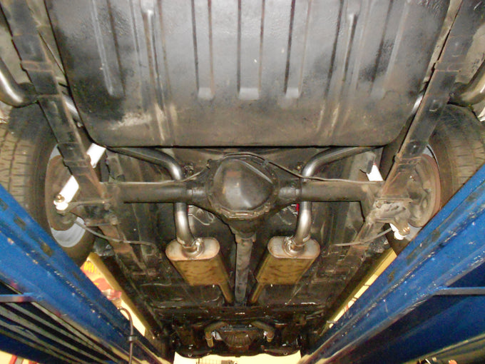 American Thunder Crossmember-Back Exhaust System<br>69 Chevy Camaro, Pontiac Firebird