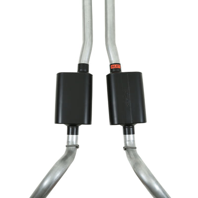 American Thunder Crossmember-Back Exhaust System<br>67-69 Chevy Camaro, 67-69 Pontiac Firebird