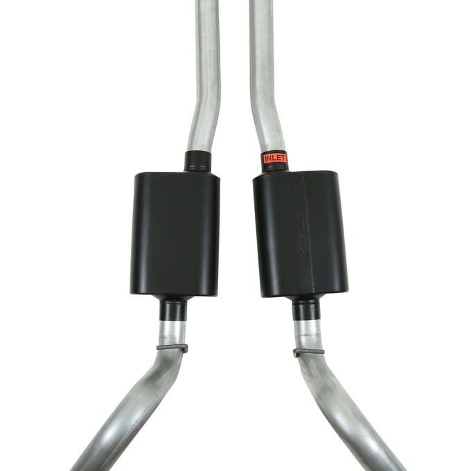 American Thunder Crossmember-Back Exhaust System<br>67-69 Chevy Camaro, 67-69 Pontiac Firebird