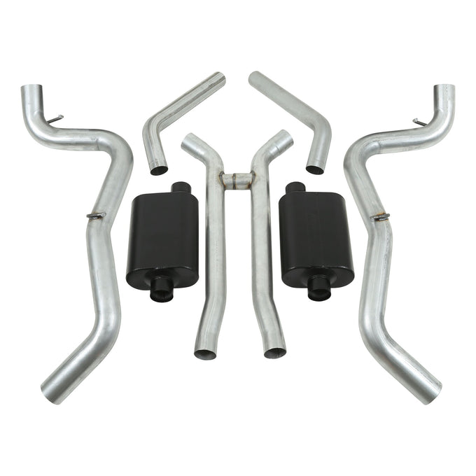American Thunder Crossmember-Back Exhaust System<br>67-69 Chevy Camaro, 67-69 Pontiac Firebird