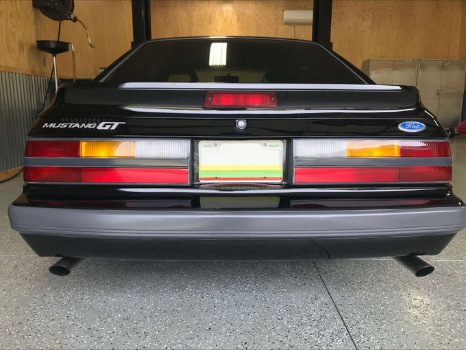 Flowmaster American Thunder Cat-back Exhaust System<br>86-93 Ford Mustang
