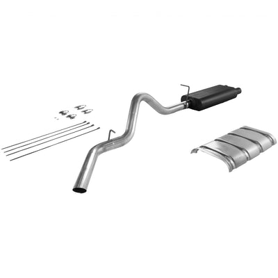 Flowmaster American Thunder Cat-back Exhaust System<br>96-99 Chevy Silverado, GMC Sierra 2500/3500