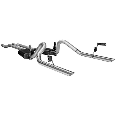 American Thunder Crossmember-Back Exhaust System<br>64-66 Ford Mustang
