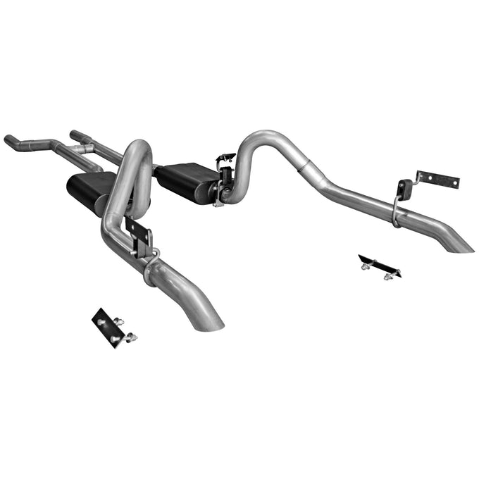 American Thunder Crossmember-Back Exhaust System<br>67-70 Ford Mustang