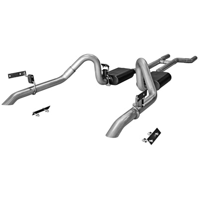 American Thunder Crossmember-Back Exhaust System<br>67-70 Ford Mustang