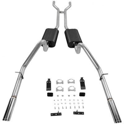 American Thunder Crossmember-Back Exhaust System<br>66-67 Ford Fairlane