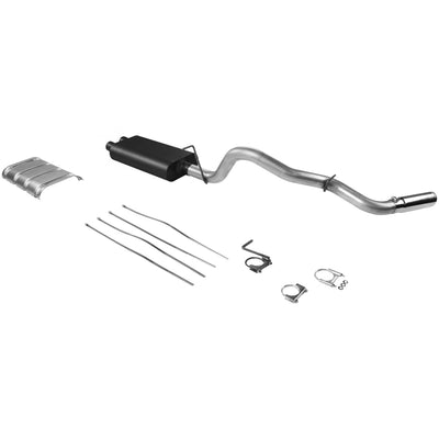 Flowmaster American Thunder Cat-back Exhaust System<br>99-02 Chevy Silverado 2500, GMC Sierra 2500