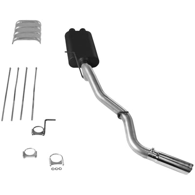 Flowmaster American Thunder Cat-back Exhaust System<br>99-02 Chevy Silverado 2500, GMC Sierra 2500