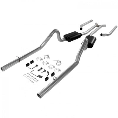 American Thunder Crossmember-Back Exhaust System<br>68-70 Mopar B-Body with V8 engine