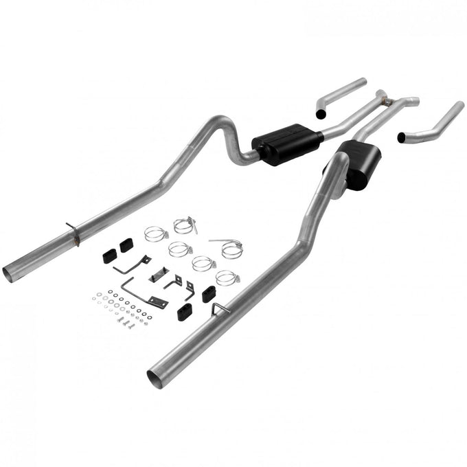 American Thunder Crossmember-Back Exhaust System<br>68-70 Mopar B-Body with V8 engine