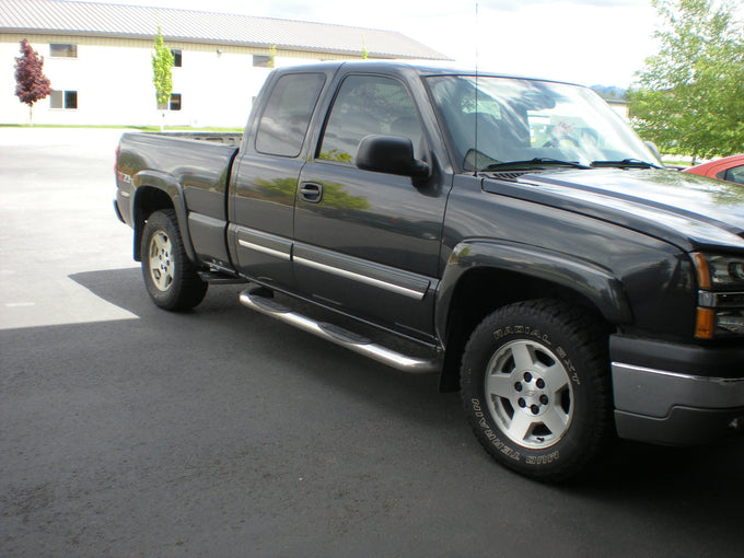 Flowmaster American Thunder Cat-back Exhaust System<br>99-07 Chevy Silverado, GMC Sierra 1500 Trucks