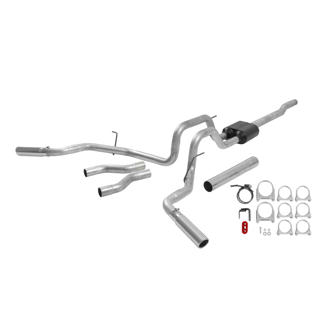 Flowmaster American Thunder Cat-back Exhaust System<br>04-08 Ford F-150, 06-08 Lincoln Mark LT