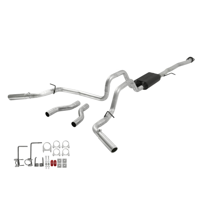 Flowmaster American Thunder Cat-back Exhaust System<br>04-07 Chevy Silverado, GMC Sierra 1500