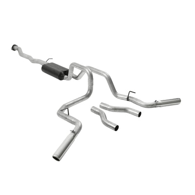 Flowmaster American Thunder Cat-back Exhaust System<br>04-07 Chevy Silverado, GMC Sierra 1500