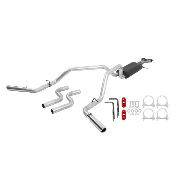 Flowmaster American Thunder Cat-back Exhaust System<br>96-98 Chevy C1500 K1500, 96-99 GMC C1500 K1500