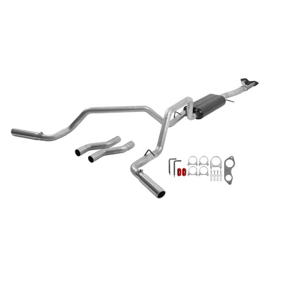 Flowmaster American Thunder Cat-back Exhaust System<br>96-99 Chevy C1500 K1500, 96-99 GMC C1500 K1500