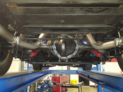 American Thunder Crossmember-Back Exhaust System<br>67-72 Chevy C10 Pickup, 67-72 GMC C15/C1500 Pickup