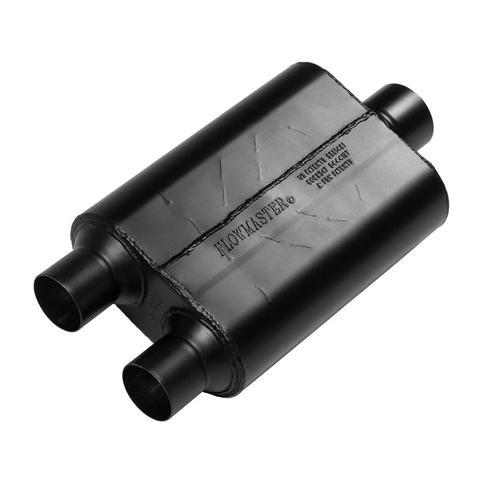 Flowmaster 40 Series Chambered Muffler<br>2.50 Dual In / 3.00 Center Out