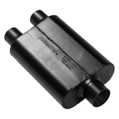 Flowmaster 40 Series Chambered Muffler<br>2.50 Dual In / 3.00 Center Out