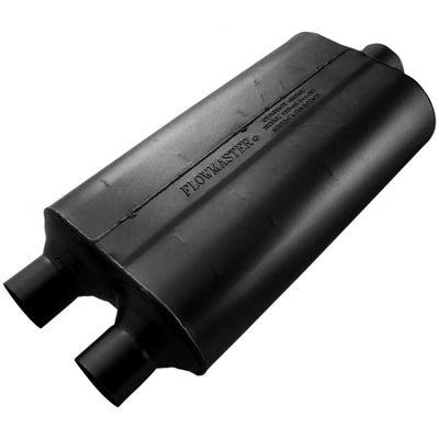 Flowmaster Super 50 Series Chambered Muffler<br>2.25 Dual In / 3.00 Center Out